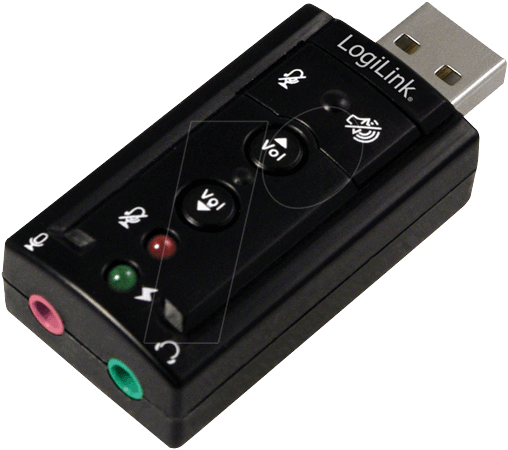 LOGILINK UA0078 - Soundkarte, extern, 7.1, USB 2.0 von Logilink