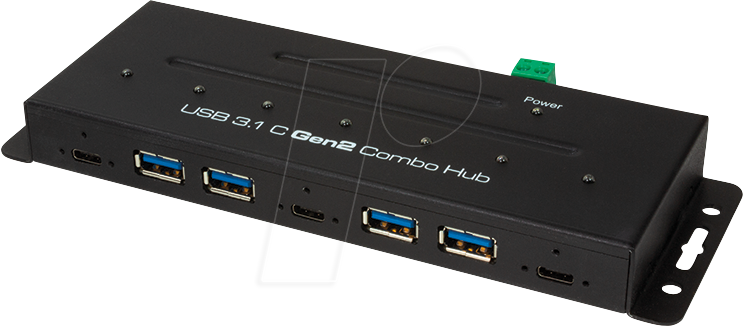 LOGILINK UA0319 - USB 3.1 7 Port Industrie-Hub, 15kV ESD von Logilink