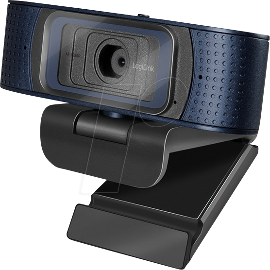 LOGILINK UA0379 - Webcam, 80°, Dual-Mikrofon, Autofokus, Full HD, Sichtschutzabdec von Logilink
