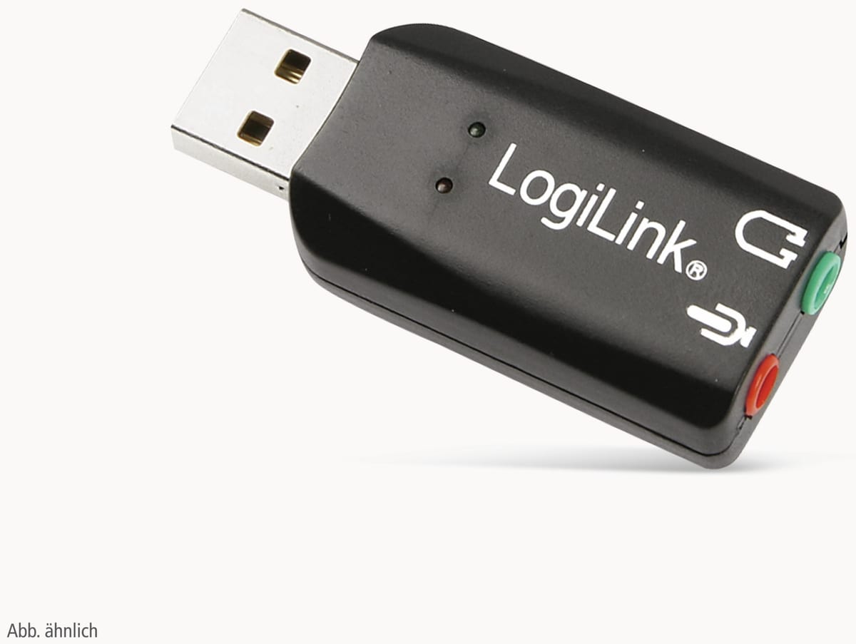 LOGILINK USB 2.0 5.1-Audiocontroller LOGILINK USB 2.0 5.1-Audiocontroller von Logilink