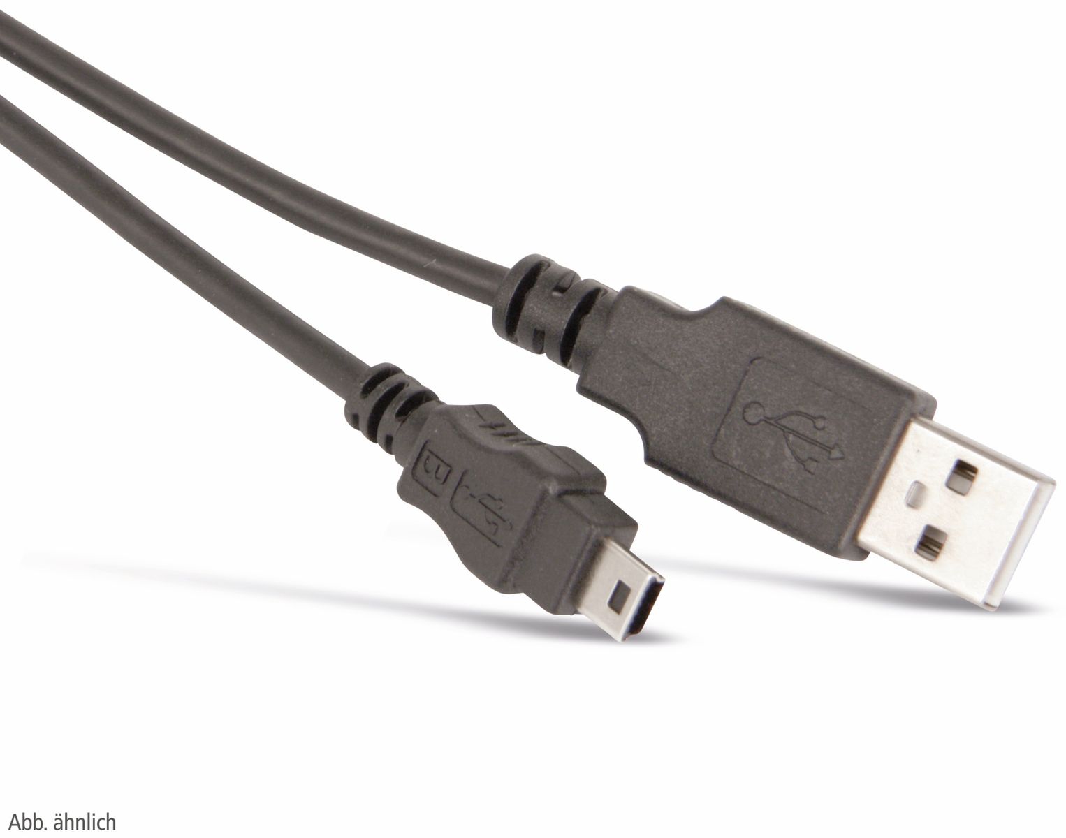 LOGILINK USB-Anschlusskabel A zu Mini-B (B5), 1,8 m von Logilink