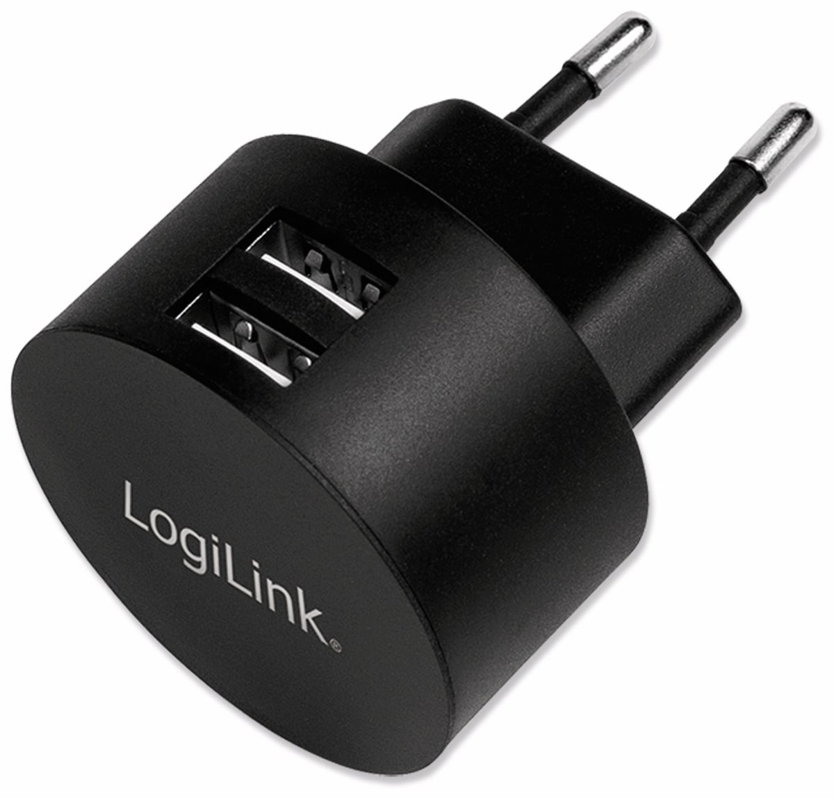 LOGILINK USB-Lader PA0218, 2-fach, 2,1 A, schwarz LOGILINK USB-Lader PA0218, 2-fach, 2,1 A, schwarz von Logilink