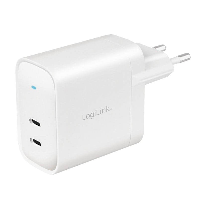 LOGILINK USB-Lader PA0283, 2xUSB-C, 65 W von Logilink