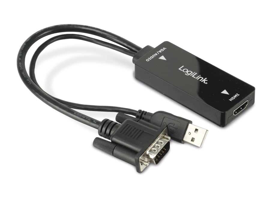 LOGILINK VGA/Audio zu HDMI-Konverter CV0060 von Logilink