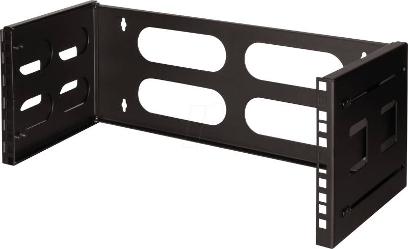 LOGILINK W04B40B - 19'' Wandhalterung 4 HE, schwarz von Logilink