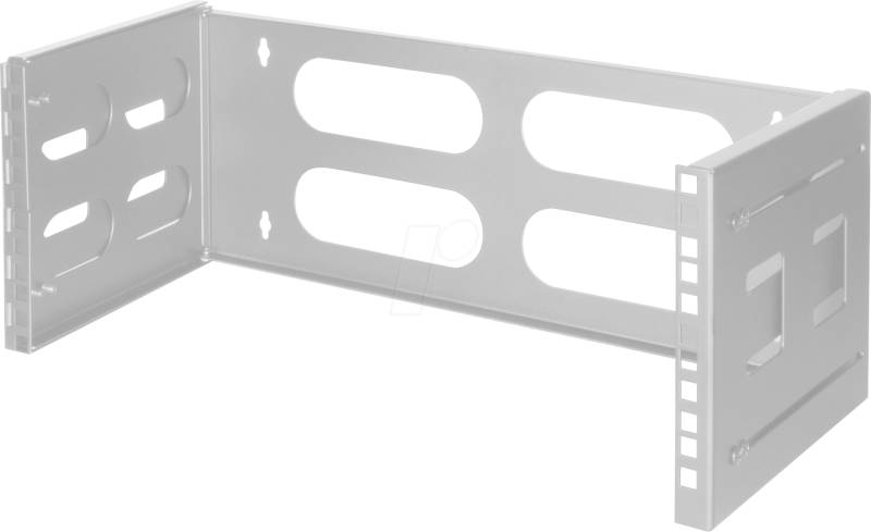 LOGILINK W04B40G - 19'' Wandhalterung 4 HE, hellgrau von Logilink