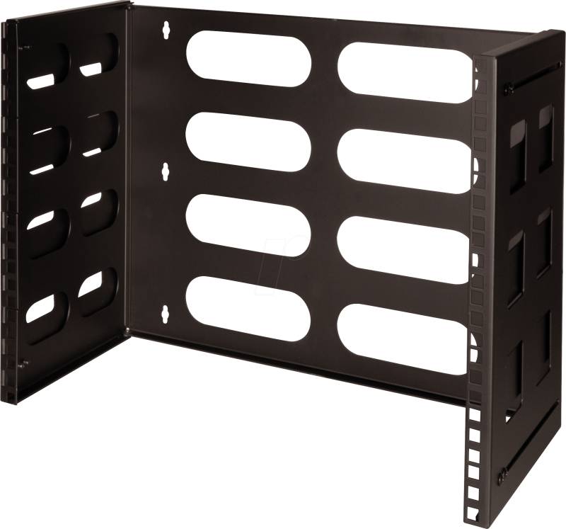 LOGILINK W08B40B - 19'' Wandhalterung 8 HE, schwarz von Logilink