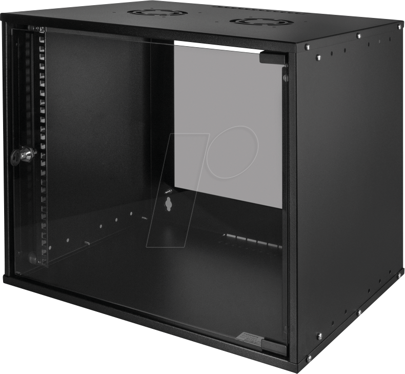 LOGILINK W09C55B - 19'' Wandschrank ECO, 9 HE, montiert, schwarz von Logilink