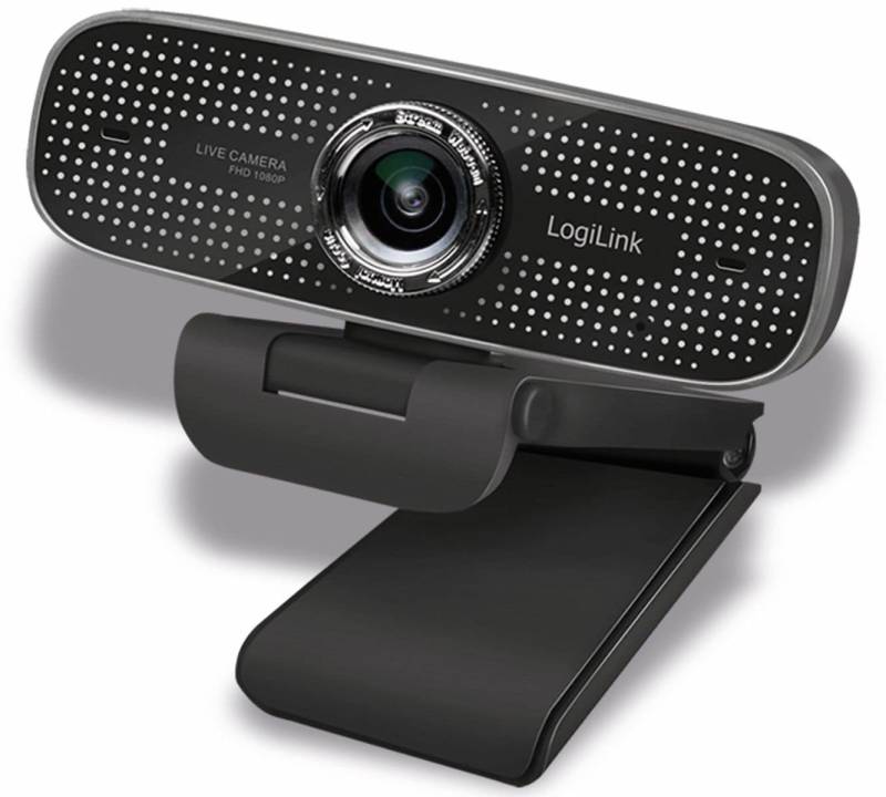 LOGILINK Webcam LL1, 1920x1080, 30fps, schwarz von Logilink