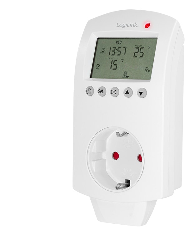 LOGILINK Wi-Fi Smart Thermostatsteckdose SH0106 LOGILINK Wi-Fi Smart Thermostatsteckdose SH0106 von Logilink