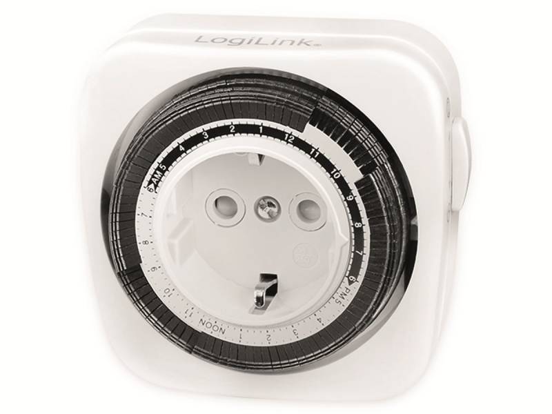 LOGILINK Zeitschaltuhr analog, 24 Stunden, Innenbereich von Logilink