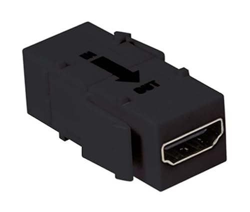 Logilink Keystone Coupler HDMI with Repeater Black, NK0033 von Logilink