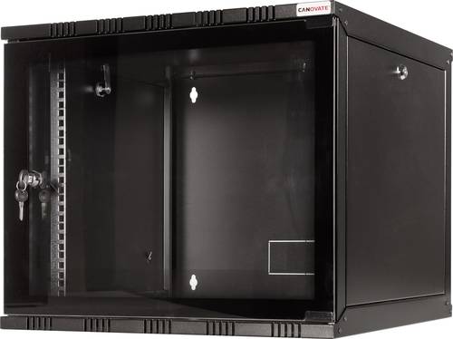 LogiLink 19  WALLMOUNT SOHO BOX 12U 540*400, BLACK, FLATPACK 19 Zoll Wandgehäuse (B x H x T) 540 von Logilink