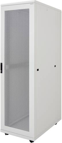 LogiLink 19 Zoll Serverschrank S26S81G 1000mm 26 HE Lichtgrau (RAL 7035) von Logilink