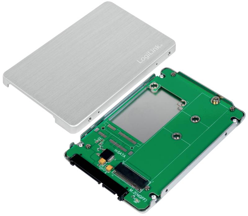 LogiLink 2,5,  Externes SSD-Gehäuse für M.2 NGFF SATA von Logilink