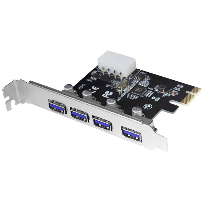 LogiLink 4-Port USB 3.0 PCI Express-Karte LogiLink 4-Port USB 3.0 PCI Express-Karte von Logilink