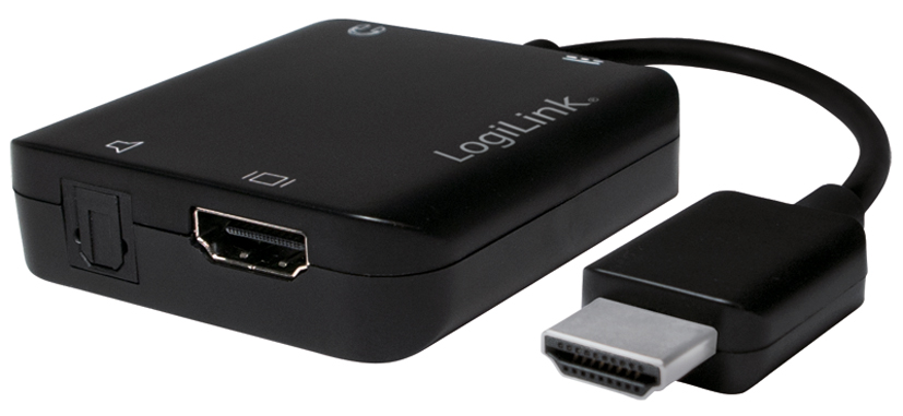 LogiLink 4K x 2K HDMI Audio Extraktor Konverter, schwarz LogiLink 4K x 2K HDMI Audio Extraktor Konverter, schwarz von Logilink