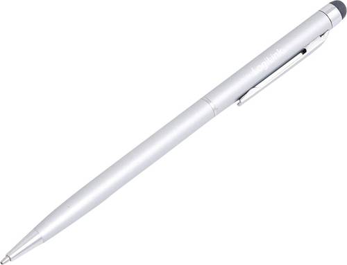 LogiLink AA0041 Touchpen mit Kugelschreiber Silber von Logilink