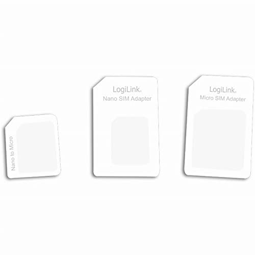 LogiLink AA0047 Dual Sim-Karten Adapter für Micro SIM und Nano SIM von Logilink
