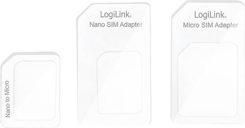 LogiLink AA0047 SIM Nadel inkl. SIM Nadel Adaptiert von: Nano SIM, Micro SIM Adaptiert auf: Standard von Logilink