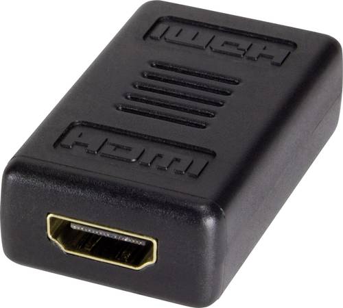 LogiLink AH0006 HDMI Adapter [1x HDMI-Buchse - 1x HDMI-Buchse] Schwarz von Logilink