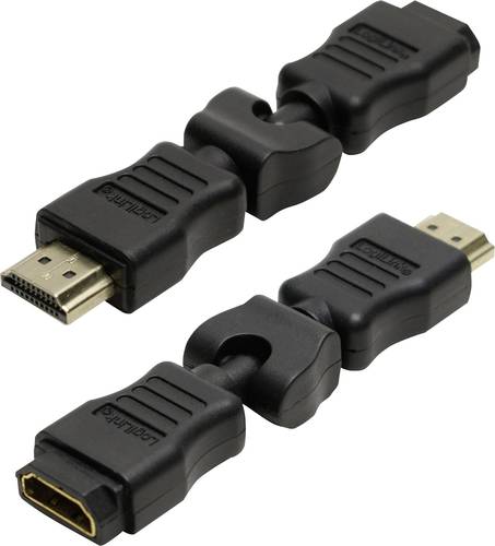LogiLink AH0012 HDMI Adapter [1x HDMI-Stecker - 1x HDMI-Buchse] Schwarz von Logilink