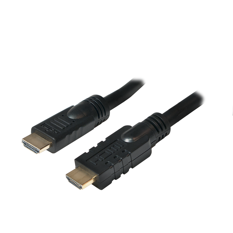 LogiLink Active HDMI High Speed Cable - HDMI-Kabel mit Ethernet - HDMI Stecker zu HDMI Stecker - 10 m - Schwarz - aktiv, geformt, 4K Unterstützung LogiLink Active HDMI High Speed Cable - HDMI-Kabel mit Ethernet - HDMI Stecker zu HDMI Stecker - 10 m - Schwarz - aktiv, geformt, 4K Unterstützung von Logilink