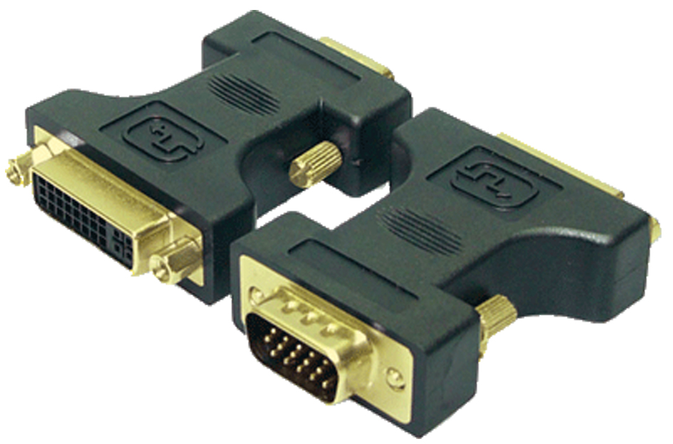 LogiLink Adapter, 15 Pol VGA Stecker - DVI-Kupplung 24+5 Pol von Logilink