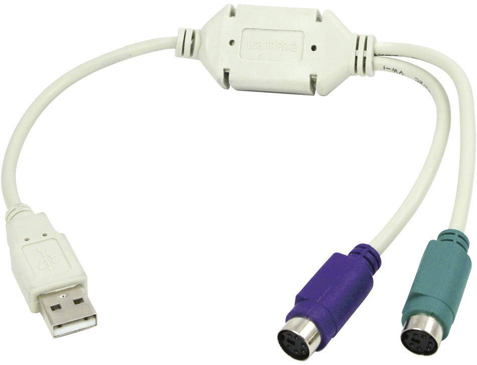 Logilink Adapter USB A > PS/2 0.20m Logilink Adapter USB A > PS/2 0.20m von Logilink