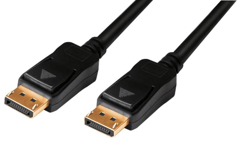 LogiLink Aktives DisplayPort Anschlusskabel, schwarz, 15 m von Logilink