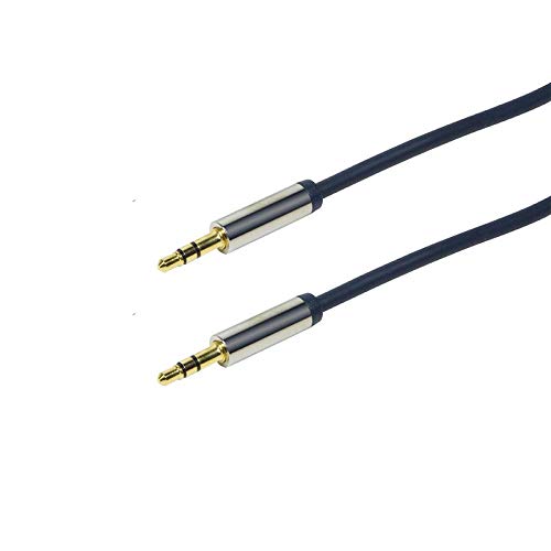 LogiLink Audio Anschlusskabel 3.5 Stereo gerade, 5,00m, dunkelblau LogiLink Audio Anschlusskabel 3.5 Stereo gerade, 5,00m, dunkelblau von Logilink