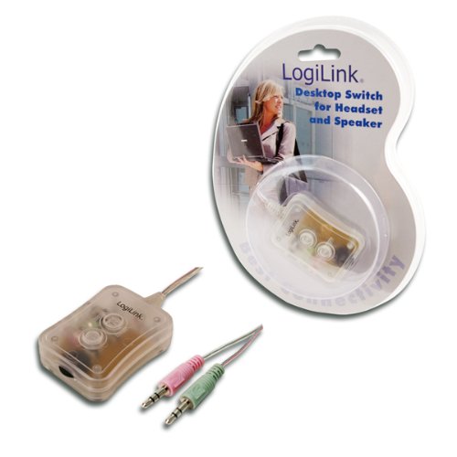 LogiLink Audio Umschalter 2-Port Desktop Mini von Logilink