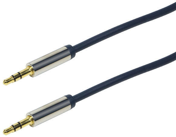 LogiLink Audiokabel, 2 x 3,5 mm Klinkenstecker, 5,0 m von Logilink