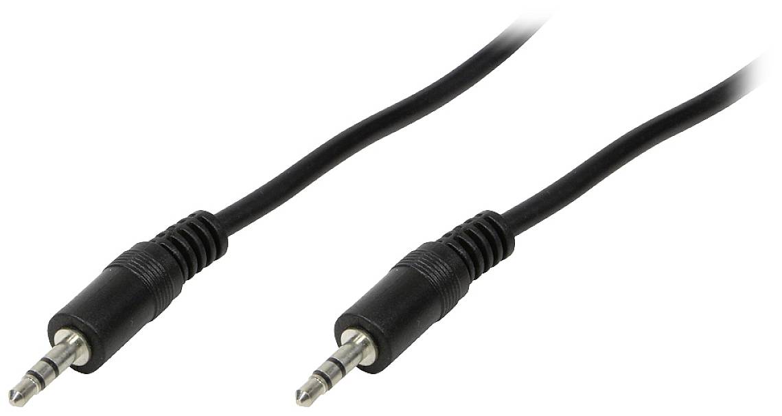 Logilink Audiokabel 1x 3,5mm -> 1x 3,5mm St/St 5.00m bk Logilink Audiokabel 1x 3,5mm -> 1x 3,5mm St/St 5.00m bk von Logilink