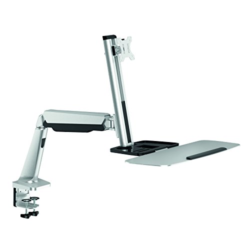 LogiLink BP0040 Sitz-/Steharbeitsplatz Monitor-Schreibtischhalterung 33-81,3 cm (13-32 Zoll) silber von Logilink