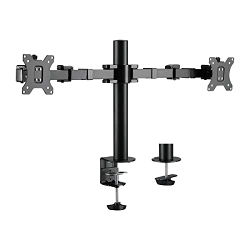 LogiLink BP0106 - Monitorhalterung 2-Fach, 17–32", Armlänge: verstellbar Schwarz LogiLink BP0106 - Monitorhalterung 2-Fach, 17–32", Armlänge: verstellbar Schwarz von Logilink