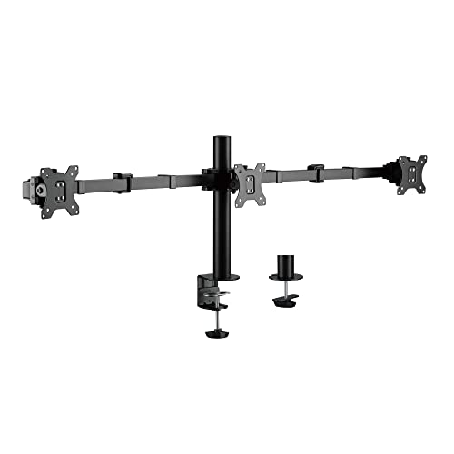LogiLink BP0107 - Monitorhalterung 3-Fach, 17–27", Armlänge: verstellbar Schwarz LogiLink BP0107 - Monitorhalterung 3-Fach, 17–27", Armlänge: verstellbar Schwarz von Logilink