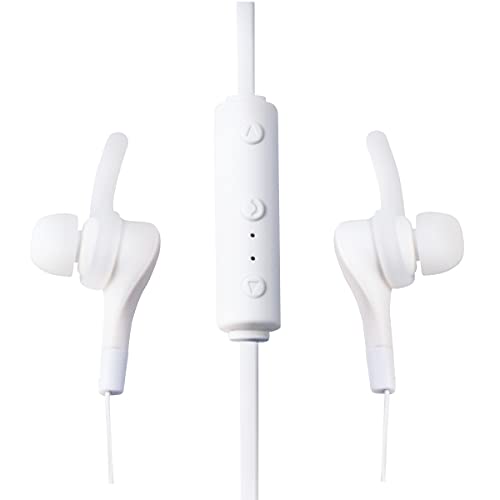 LogiLink BT0040W - Bluetooth (V5.0) Stereo In-Ear Headset für ein großartiges Klangerlebnis bei Telefonie/Musik- Videowiedergabe, Farbe: Weiß von Logilink