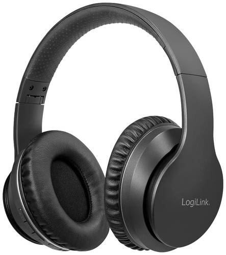 LogiLink BT0053 Over Ear Kopfhörer Bluetooth® Stereo Schwarz Noise Cancelling von Logilink