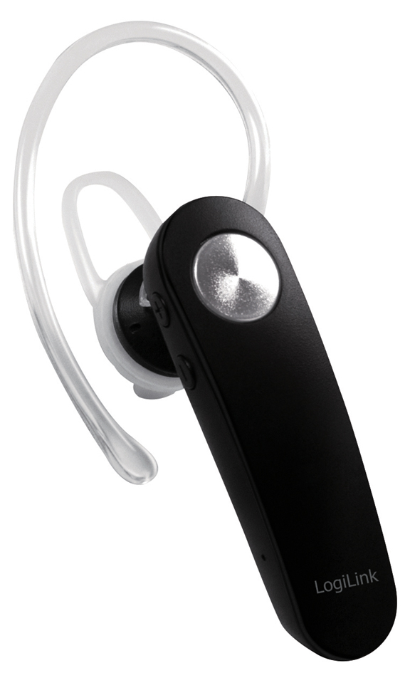 LogiLink Bluetooth 4.2 In-Ear Headset mit Ohrbügel, schwarz von Logilink