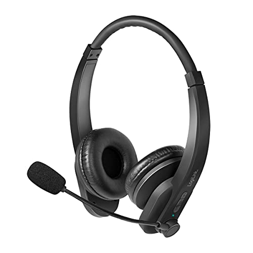 LogiLink Bluetooth Stereo Headset, Mikrofon Schwarz Standard von Logilink