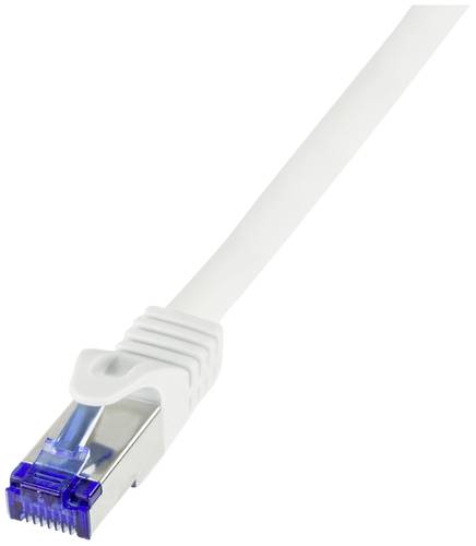 LogiLink C6A041S RJ45 CAT 6a S/FTP 1.50m Weiß 1St. von Logilink