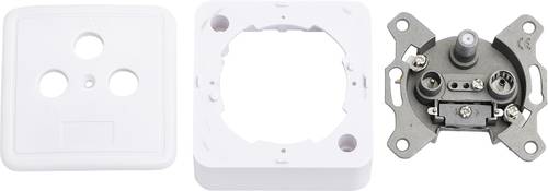 LogiLink CA1003 Antennendose Aufputz Durchgangsdose von Logilink