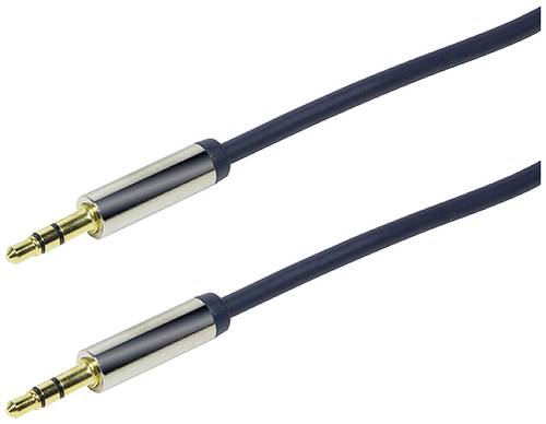 LogiLink CA10150 Klinke Audio Anschlusskabel 1.50m Dunkel-Blau (matt) von Logilink
