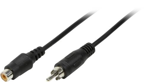 LogiLink CA1033 Cinch Audio Anschlusskabel 10.00m Schwarz (matt) von Logilink