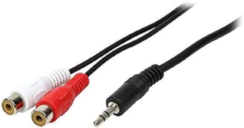 LogiLink CA1045 Audio Kabel, 1x 3,5mm Male zu 2X Cinch Female, 5,0m von Logilink