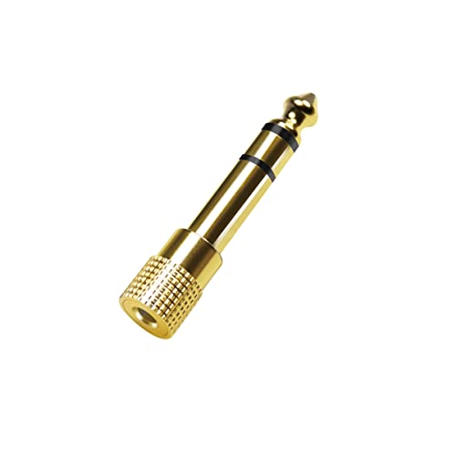 LogiLink CA1213 - Audio Stereo Adapter (3-Pin, TRS), 6,35mm zu 3,5mm (Stecker/Buchse) von Logilink