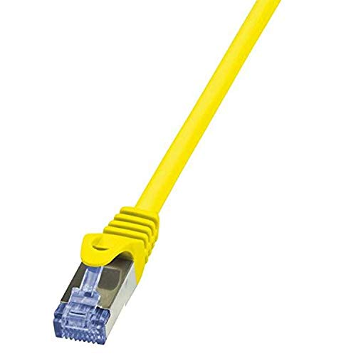LogiLink CAT6A S/FTP Cable DE RED AWG26 PIMF Amarillo 10M von Logilink