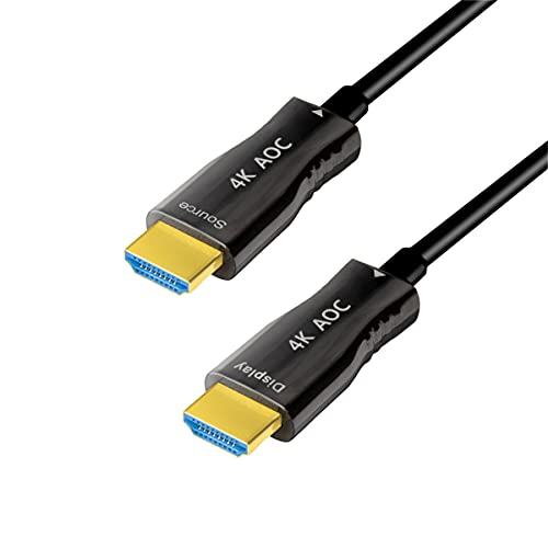 LogiLink CHF0102 - HDMI Anschlusskabel AOC (Active Optical Cable), 4K/60 Hz, schwarz, 20 m von Logilink