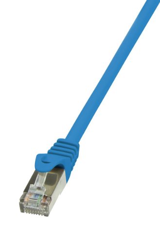 LogiLink CP1066S CAT5e F/UTP Patch Kabel AWG26 blau 3,00m von Logilink